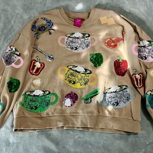 Women’s Sequin Gumbo sequined sweatshirt